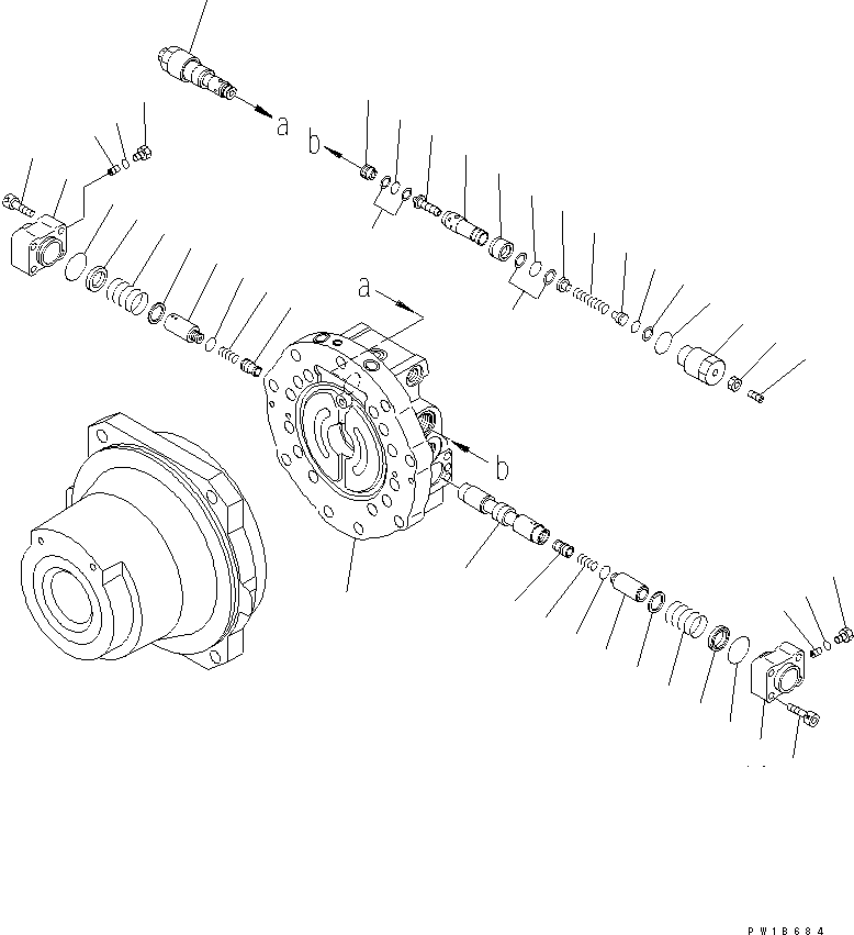 Крышка в сборе KBB0853-06005 KOMATSU