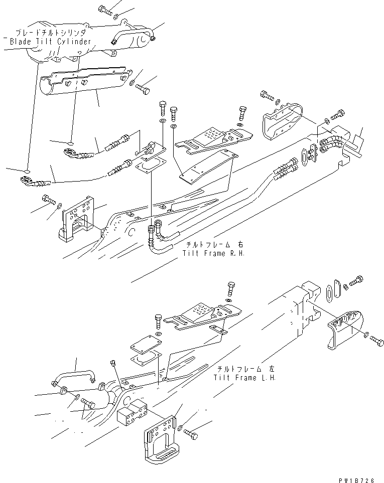 Подножка 195-71-71412 KOMATSU