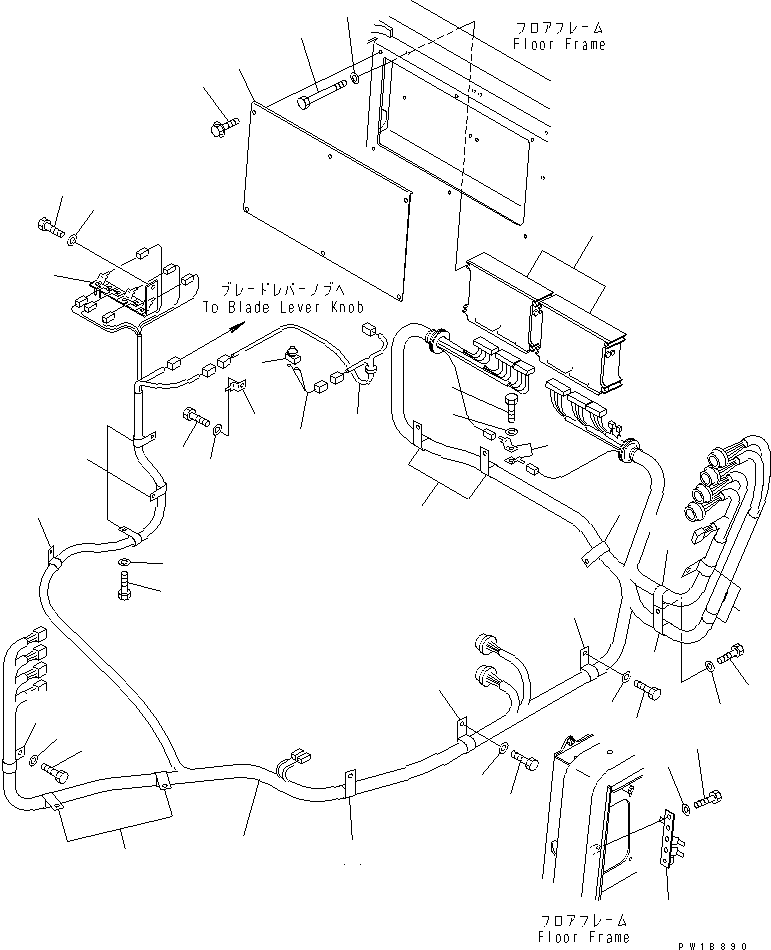 Жгут проводов 195-06-72121 KOMATSU