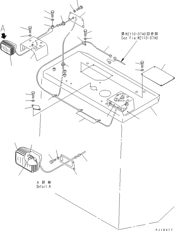 WIRING HARNESS,(AUSTRALIA SPEC.) 195-06-47110 KOMATSU