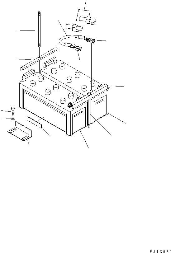 BATTERY, WET(NX300-1 \1\207-06-11790 KOMATSU