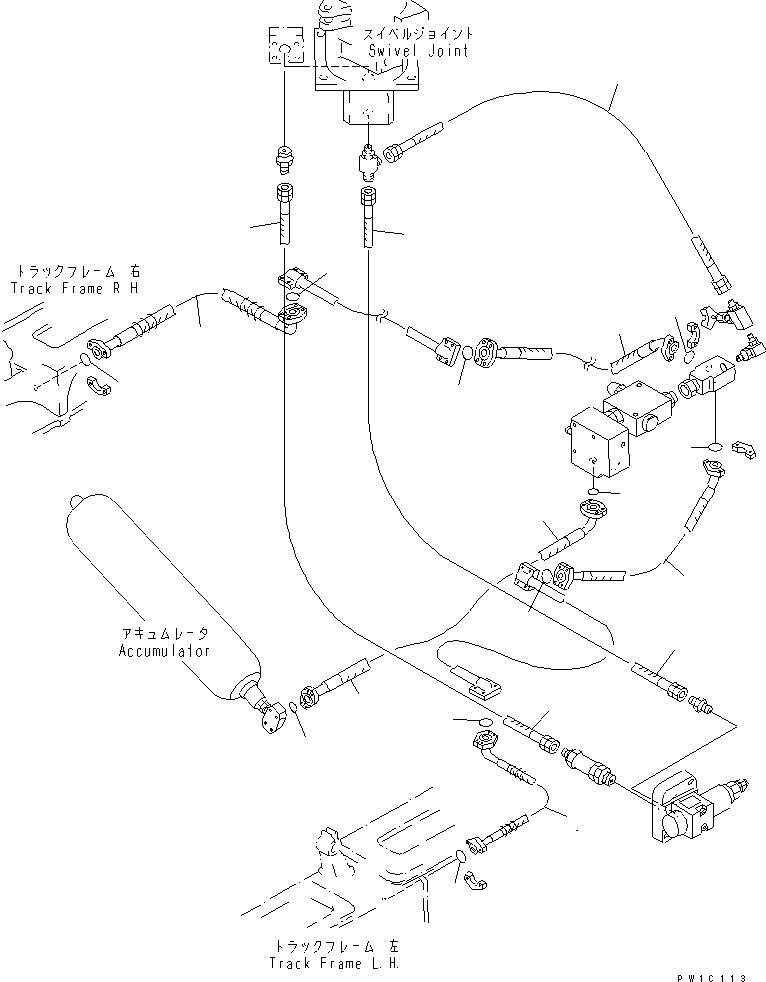 Шланг 07096-10216 KOMATSU
