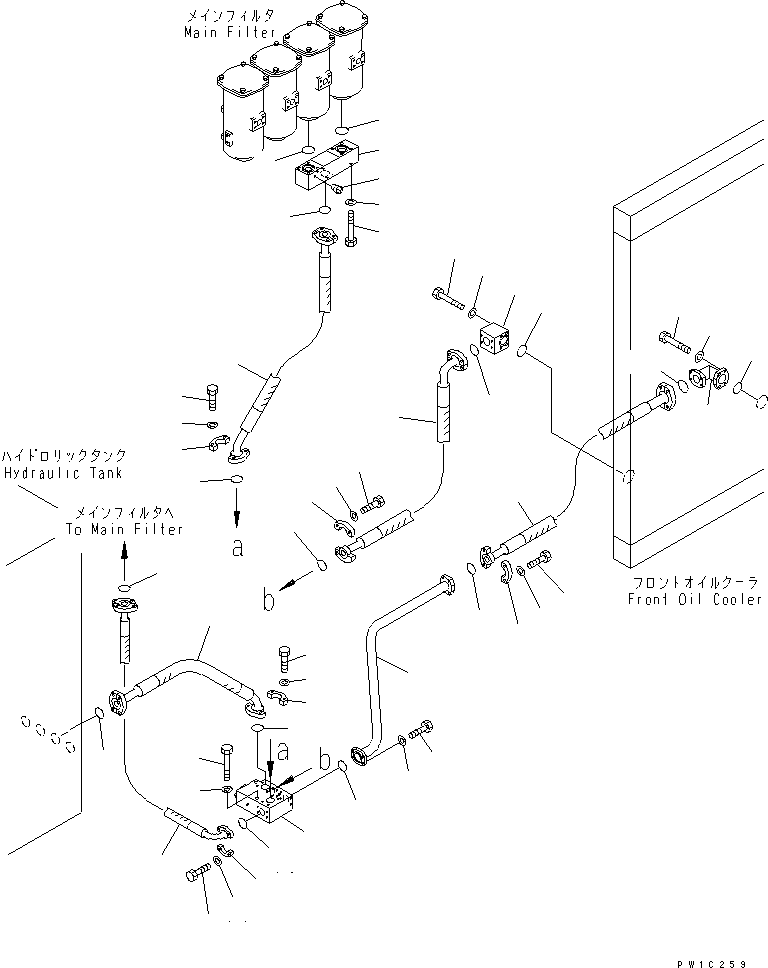Шланг 07297-020A8 KOMATSU