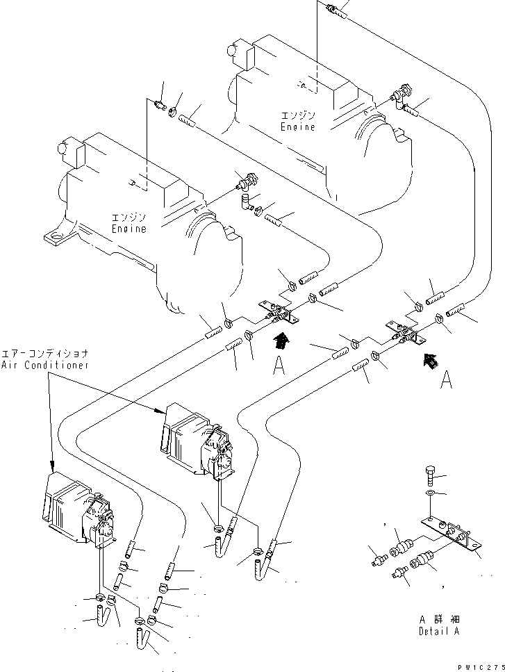 Шланг 09483-10580 KOMATSU