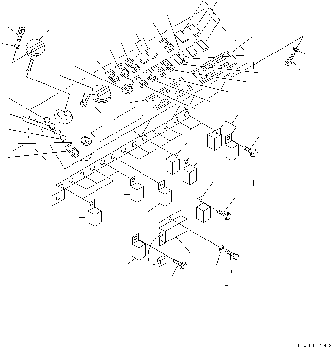 Выключатель 21T-06-67620 KOMATSU