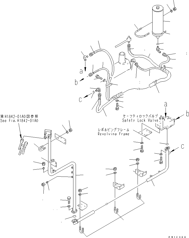 Шланг 07102-20521 KOMATSU