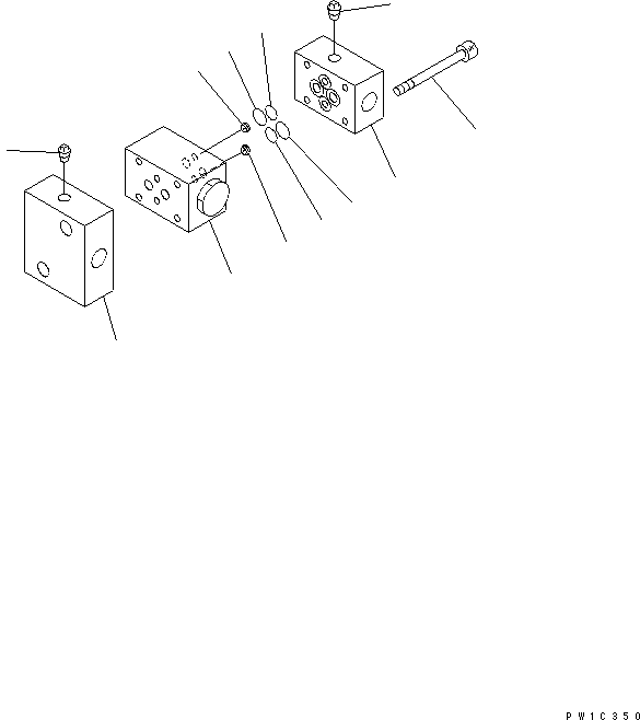 Клапан в сборе 21T-60-67600 KOMATSU