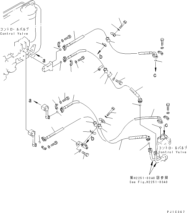 Шланг 07124-00618 KOMATSU