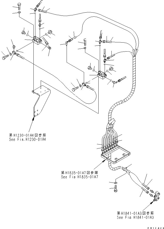 Шланг 07108-20321 KOMATSU