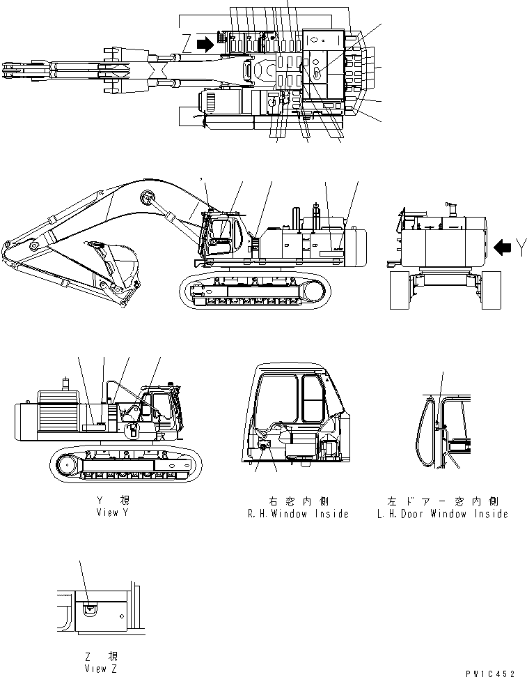 Маркировочная табличка 209-00-71880 KOMATSU