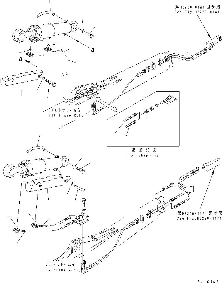 Крышка левая 17M-71-22311 KOMATSU
