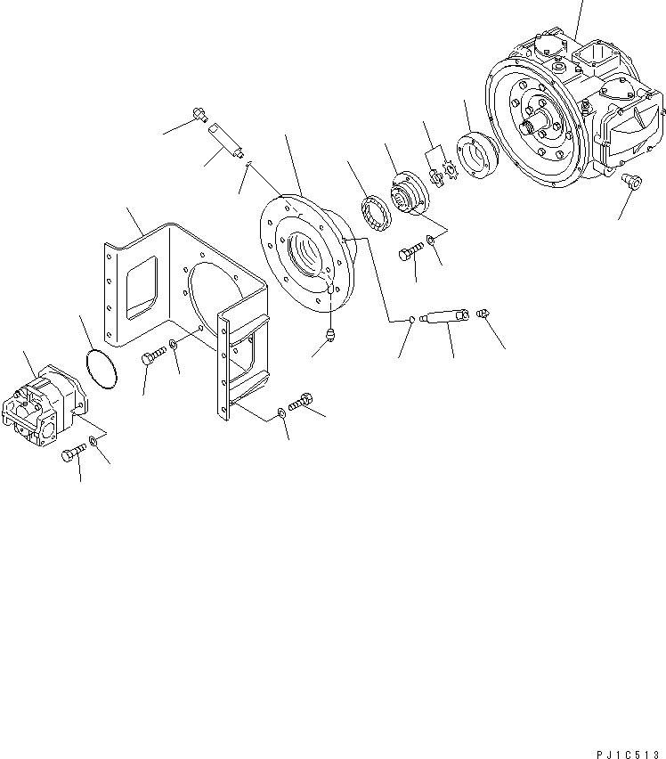 Переходник 07326-12012 KOMATSU