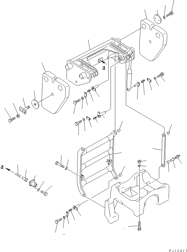 Направляющая 156-72-11230 KOMATSU