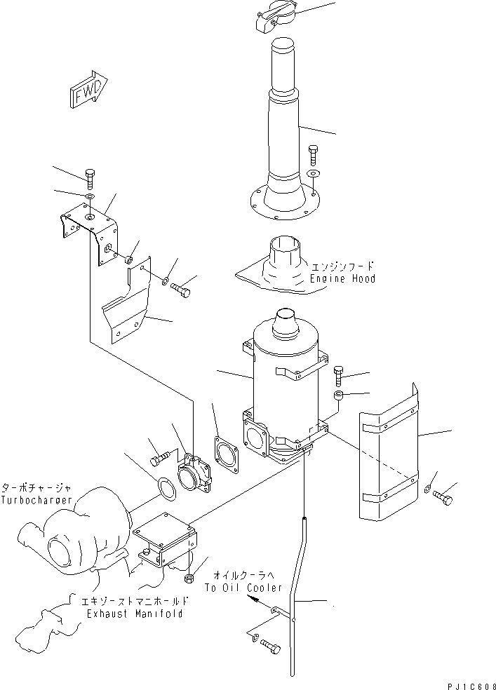 TUBE,DRAIN 6151-11-8860 KOMATSU
