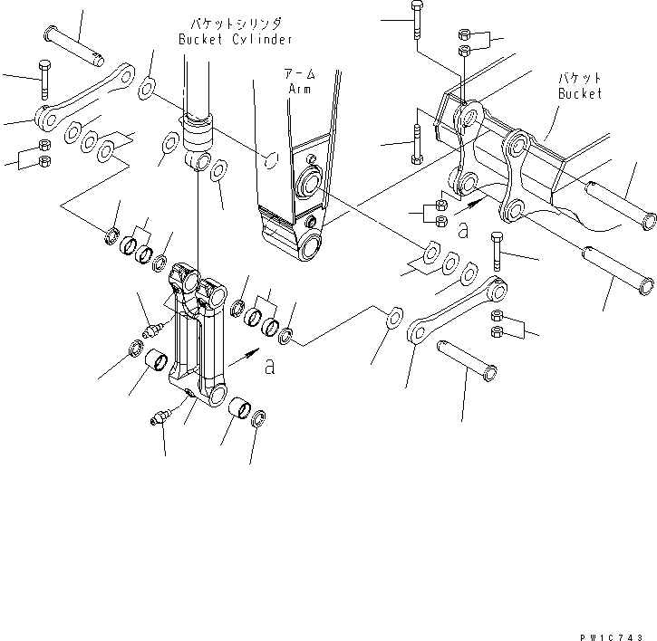 Палец \0\207-70-33140 KOMATSU