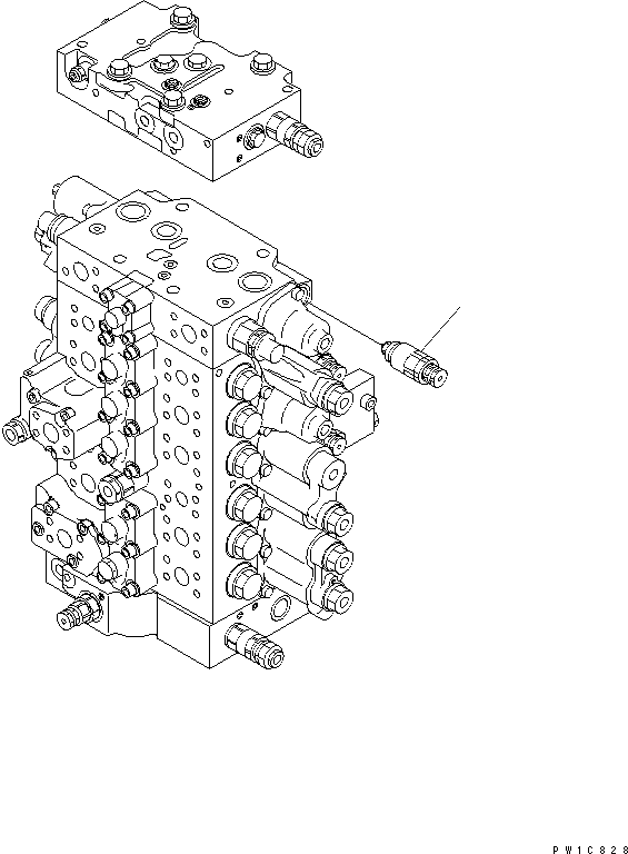 Клапан в сборе (723-90-76400) KOMATSU