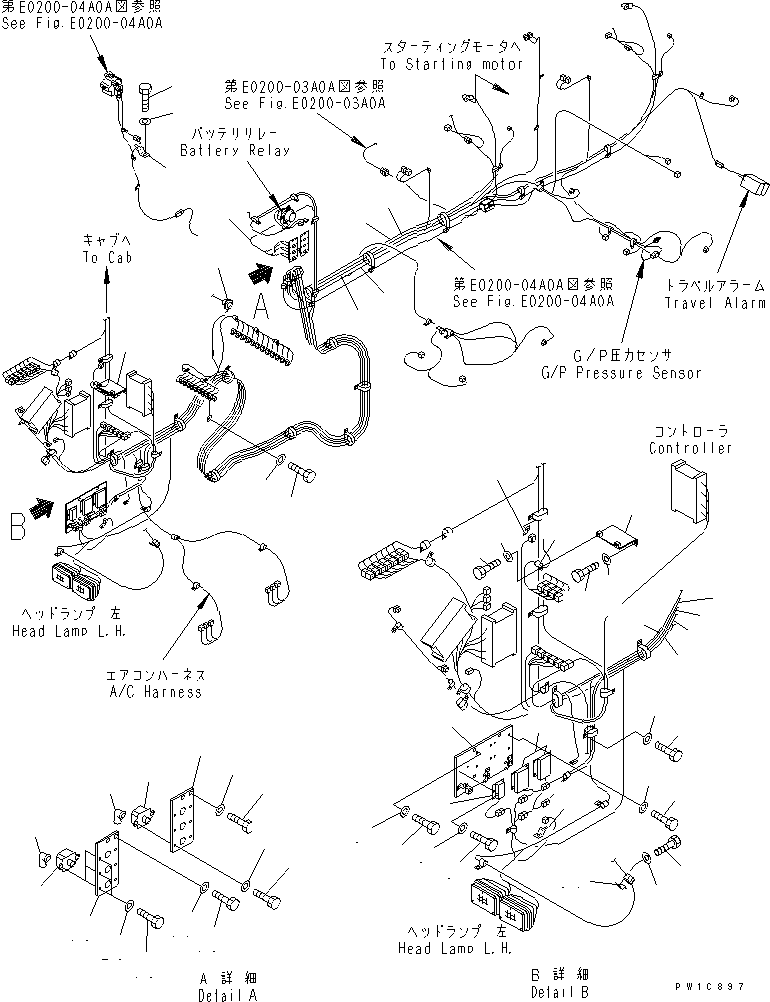 Жгут проводов 21T-06-67860 KOMATSU