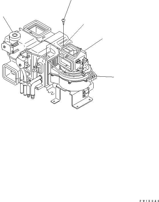 BLOWER ASS'Y ND117200-0840 KOMATSU