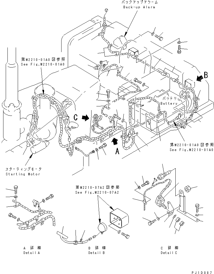 Жгут проводов 154-06-42660 KOMATSU