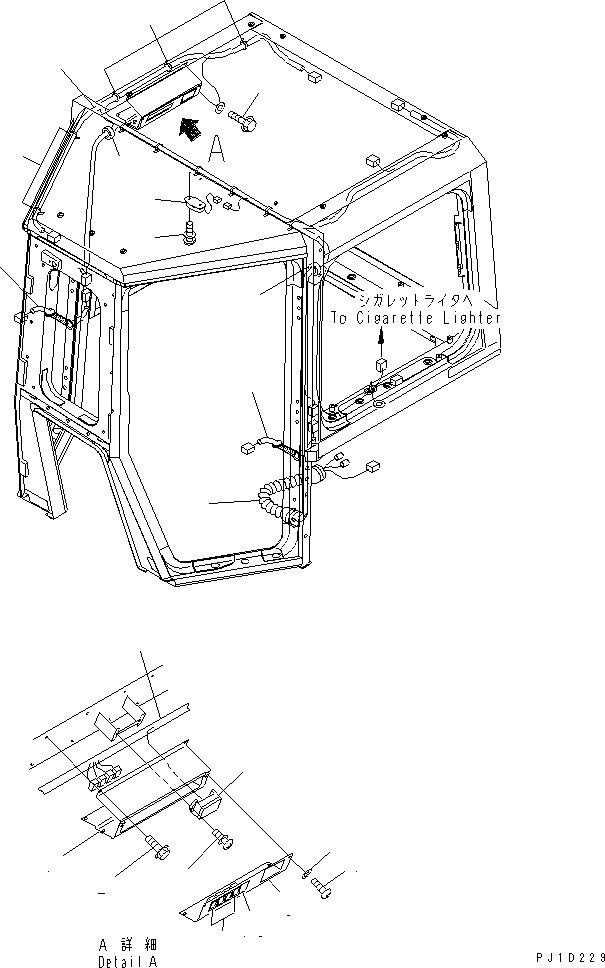 Жгут проводов 198-Z11-5920 KOMATSU