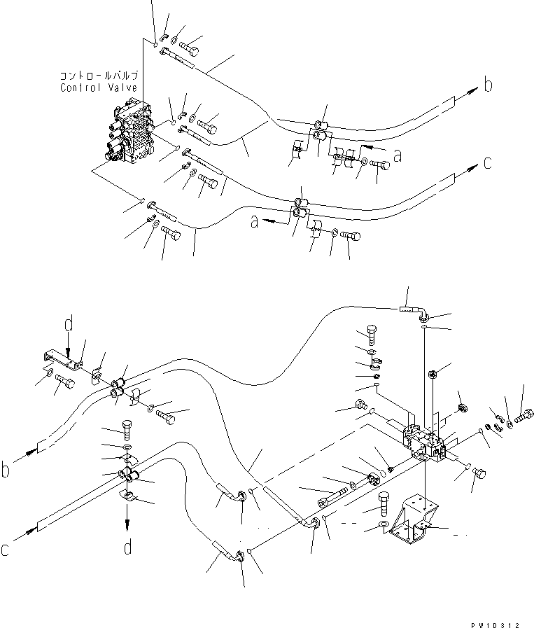 Шланг 07126-01021 KOMATSU