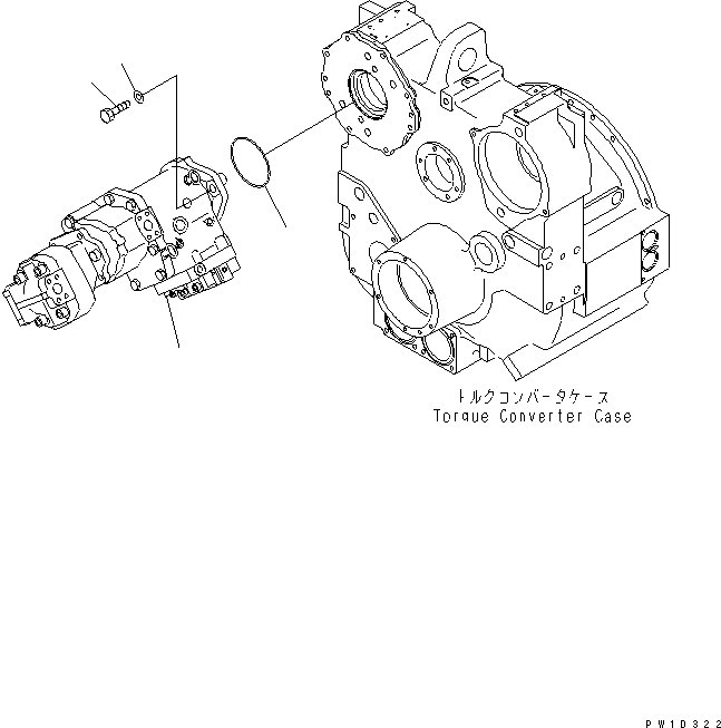 Насос в сборе (708-1L-00300) KOMATSU