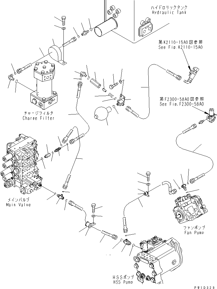 Шланг 17M-61-42430 KOMATSU