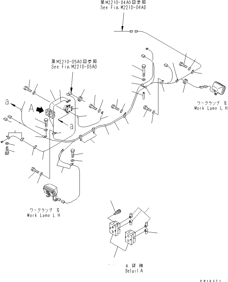 Жгут проводов 17M-06-41241 KOMATSU