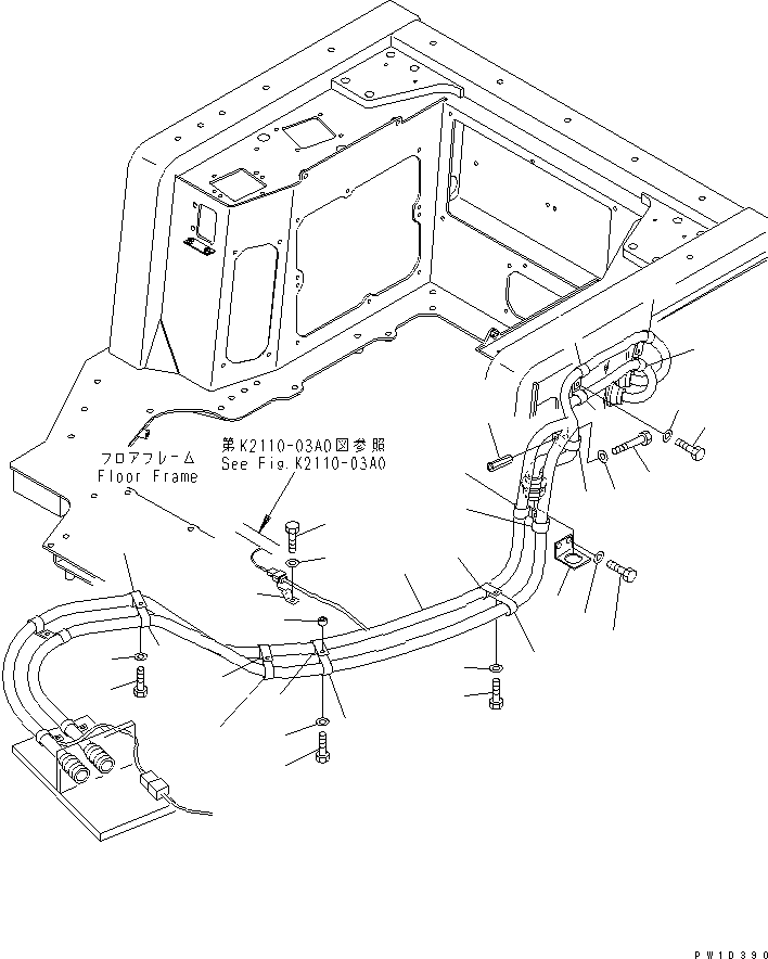 Жгут проводов 17M-06-42340 KOMATSU