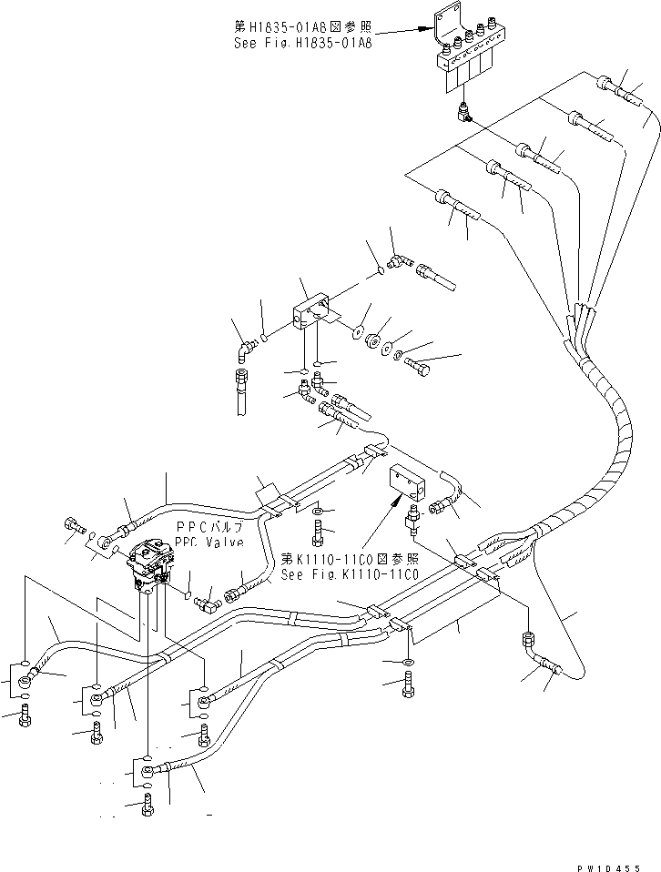 Шланг 209-64-15180 KOMATSU