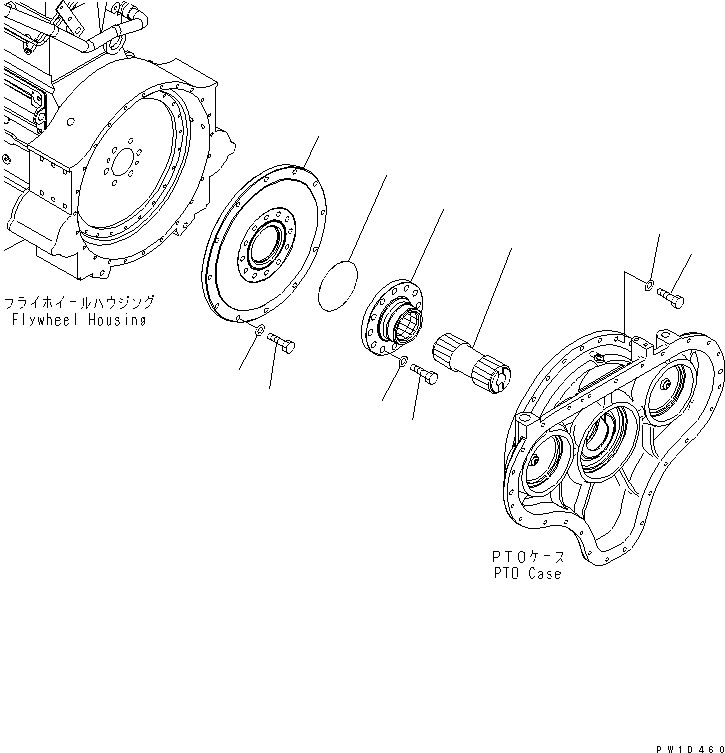 HUB ASS'Y 21M-38-11620 KOMATSU