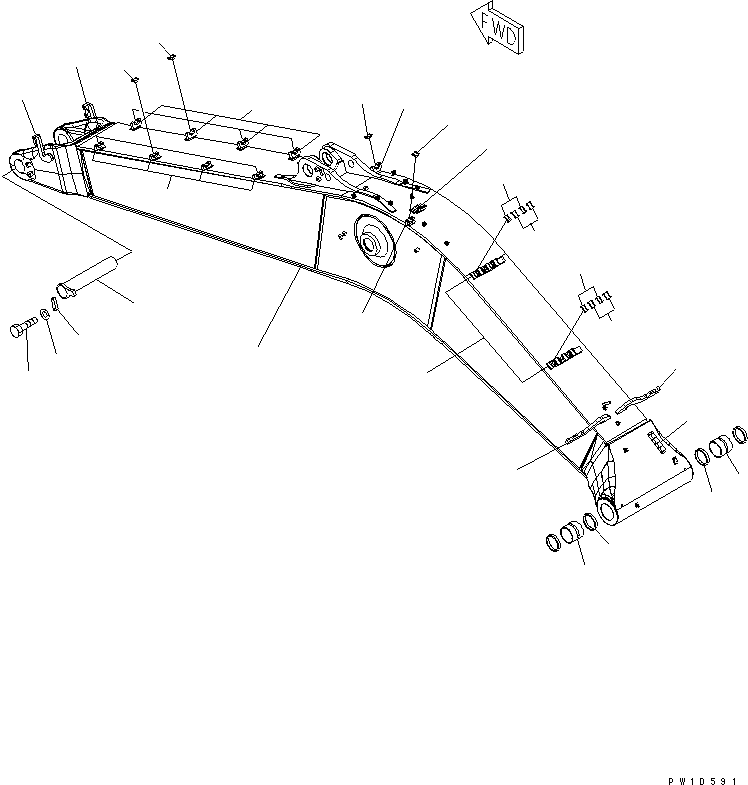 Сиденье 21M-62-15880 KOMATSU