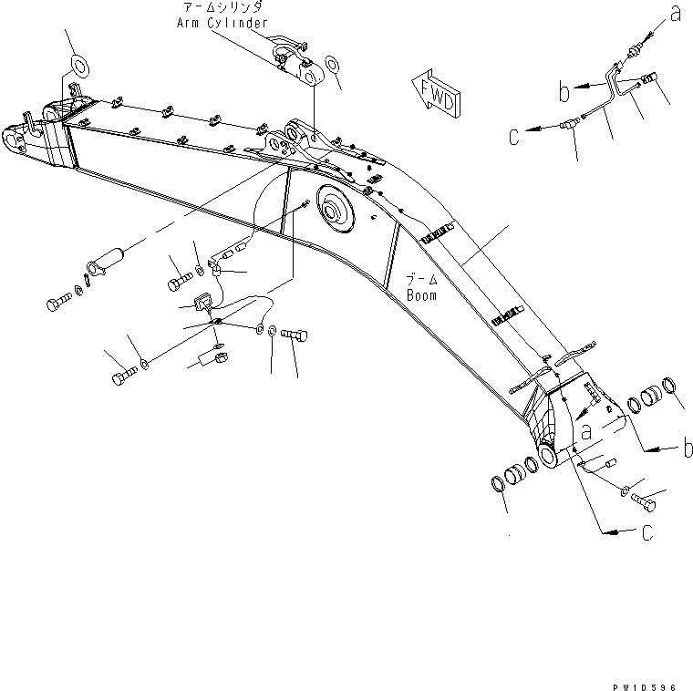 Жгут проводов 21M-06-15860 KOMATSU