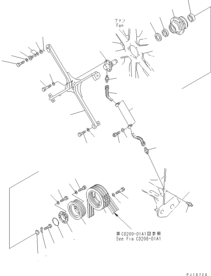 Барабан 195-03-45122 KOMATSU