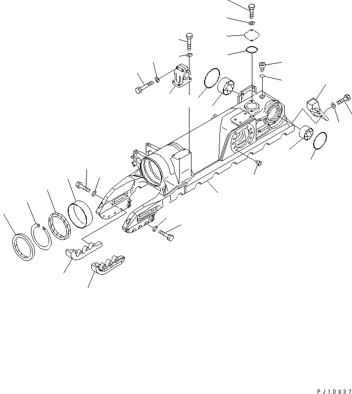 Крышка 17M-30-25210 KOMATSU