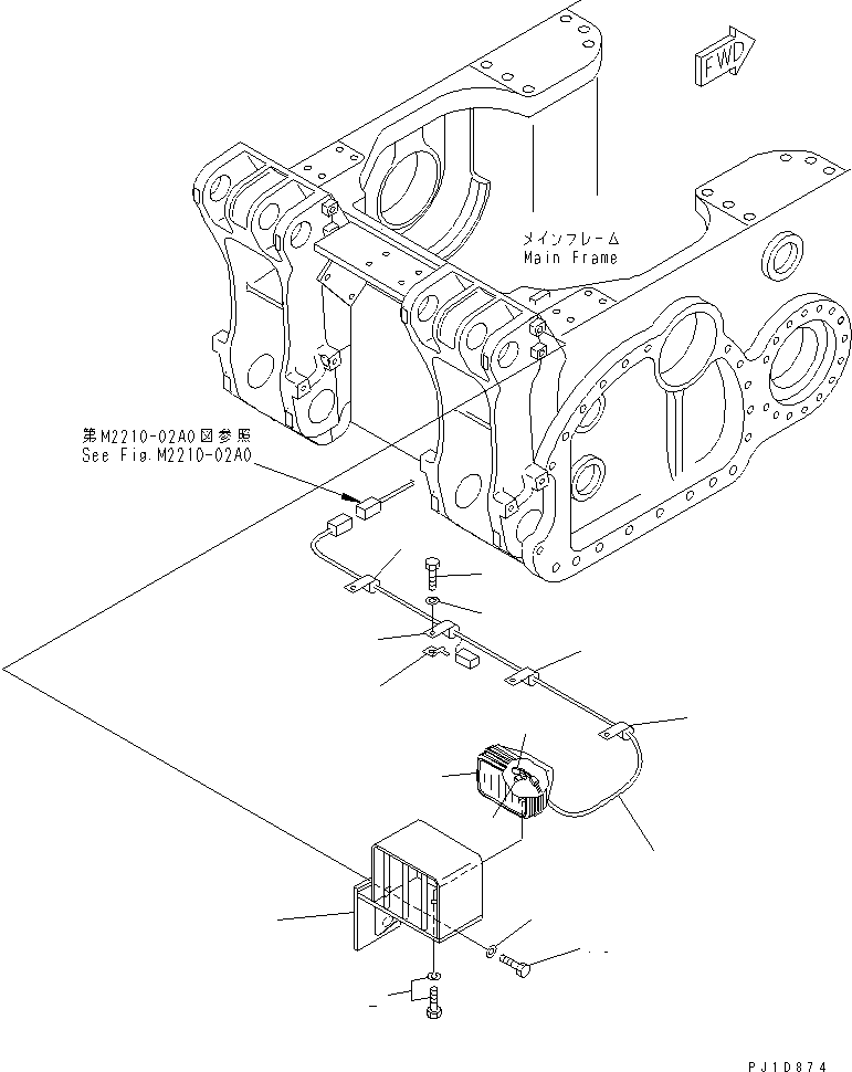 Жгут проводов 17A-06-11321 KOMATSU