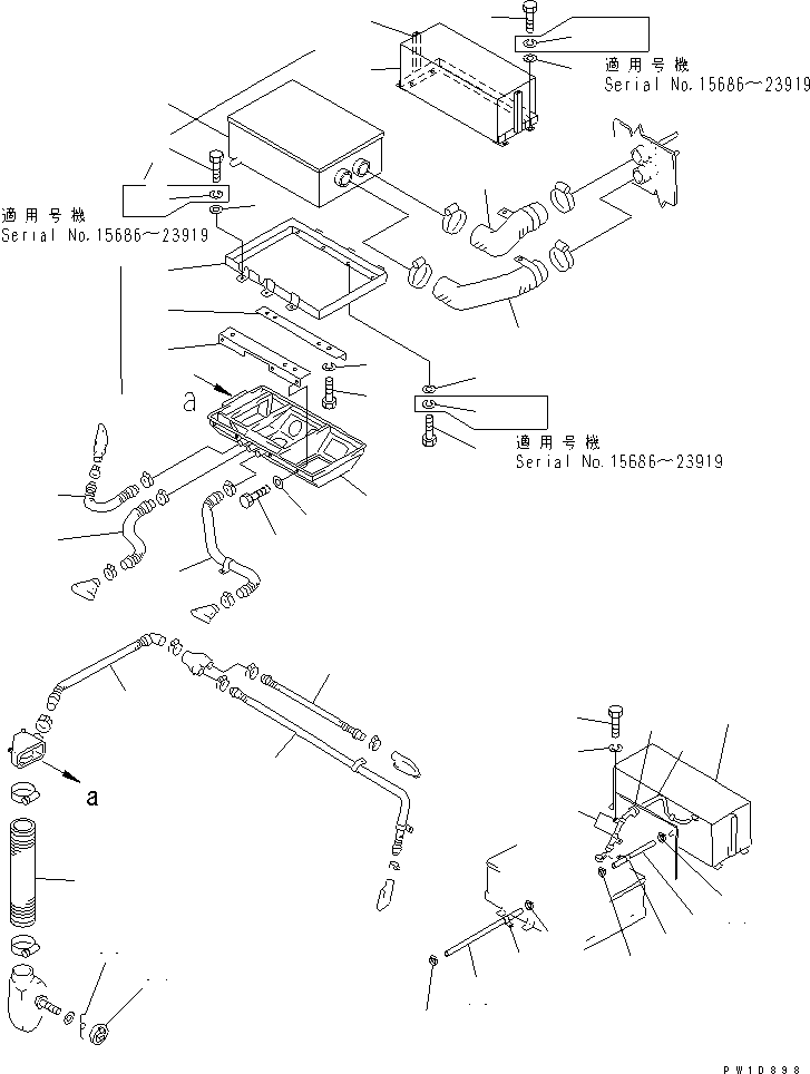 Трубка 07270-11256 KOMATSU