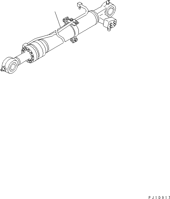 Группа цилиндра (\8\21K-63-X2130) KOMATSU