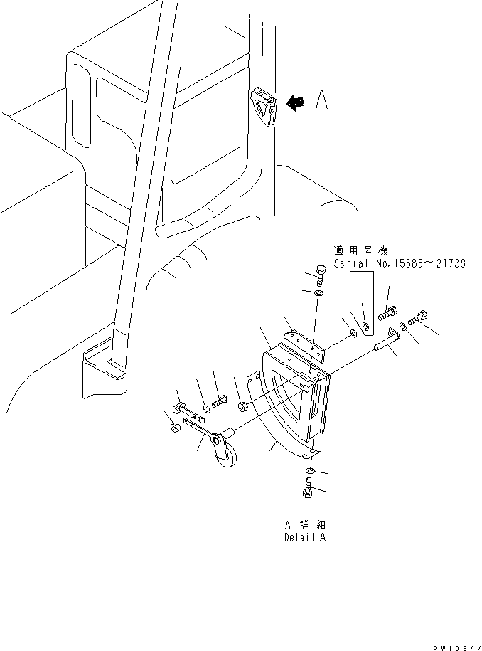 Индикатор 176-70-45170 KOMATSU