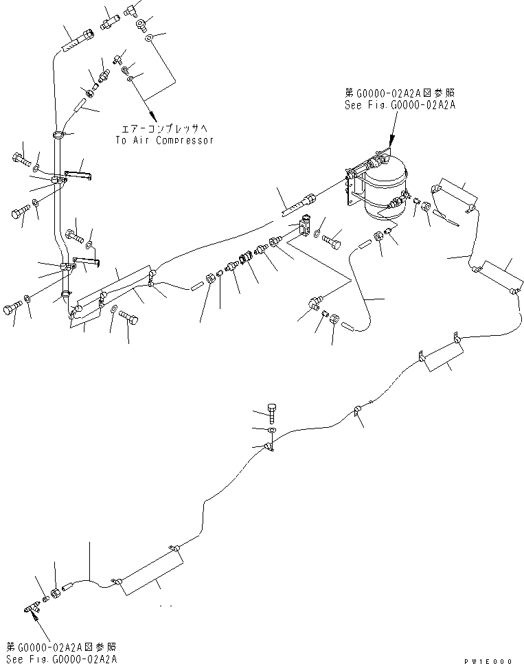 Шланг 07822-00681 KOMATSU