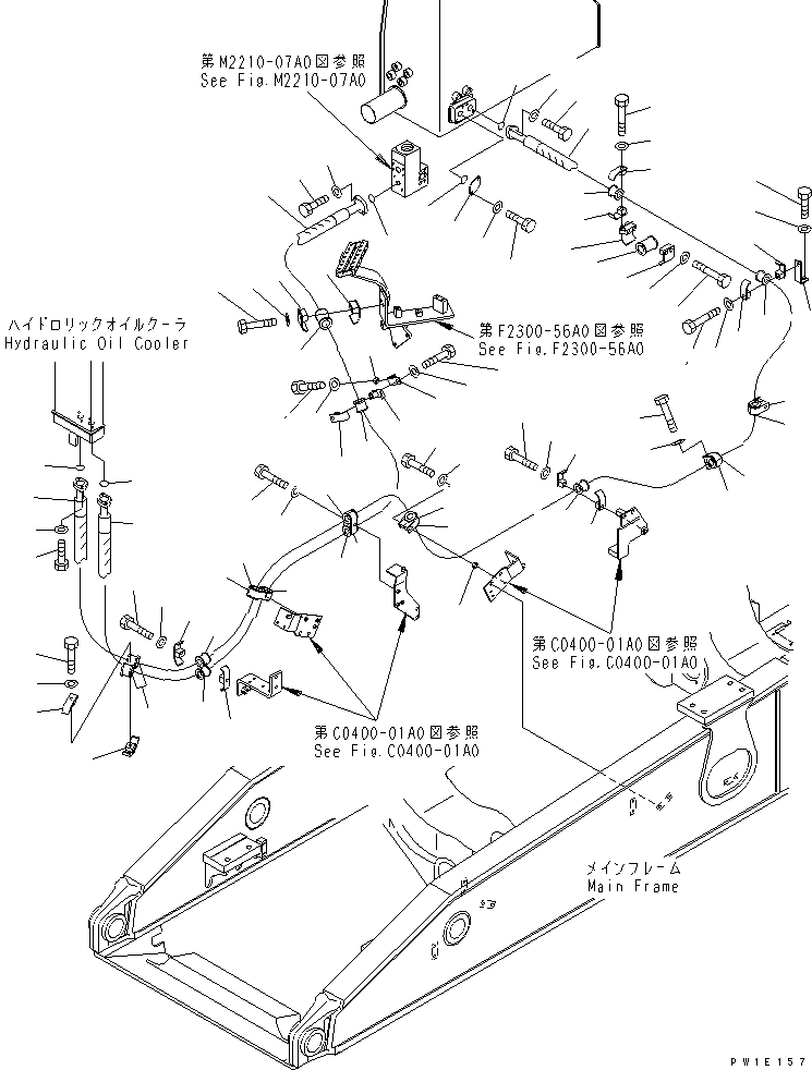 Шланг 17M-03-46611 KOMATSU