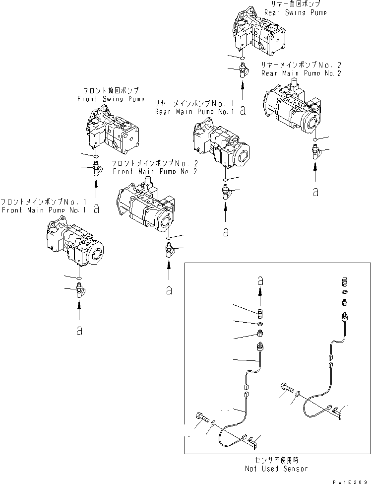 Жгут проводов 21T-06-64392 KOMATSU