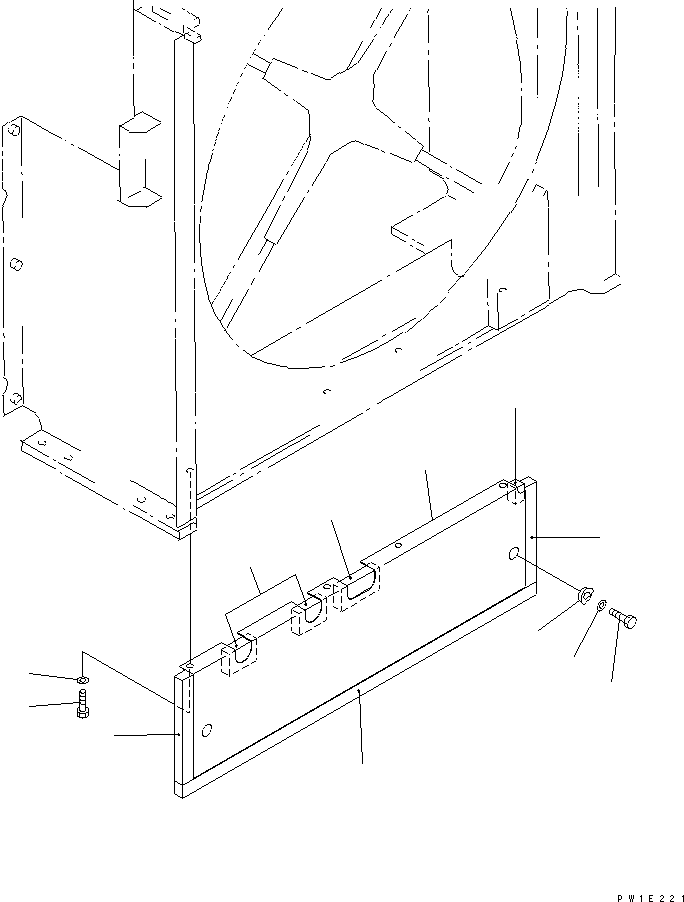 Лист 21N-03-37331 KOMATSU