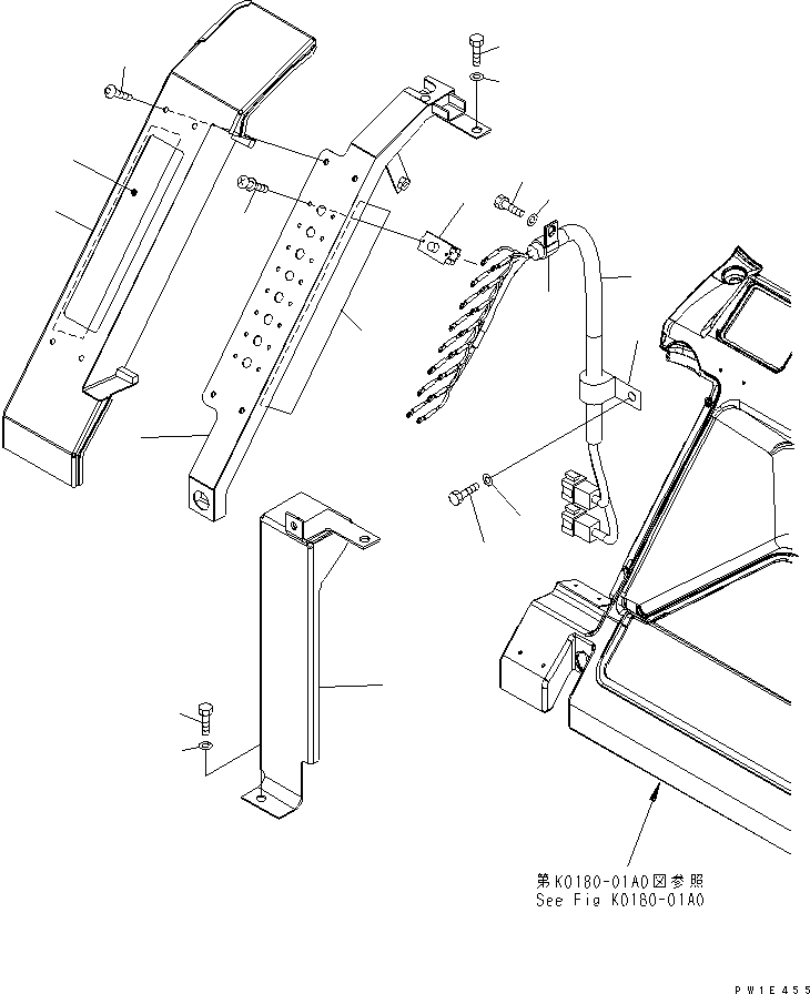 Жгут проводов 21N-06-33111 KOMATSU