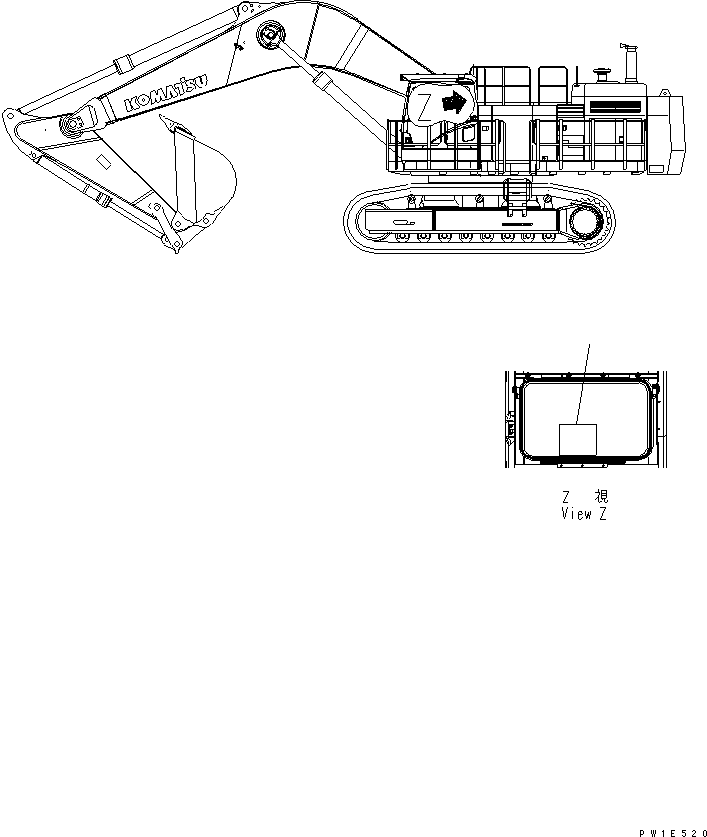 Пластина 21N-00-41330 KOMATSU