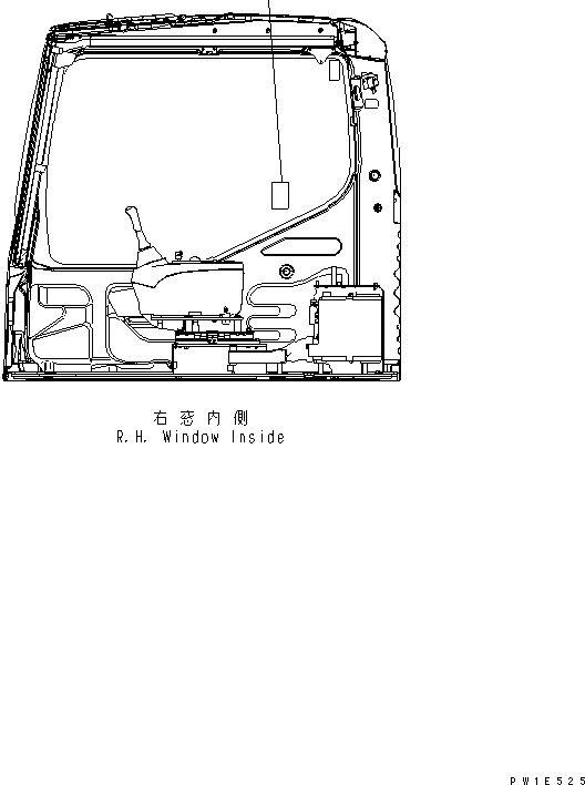 PLATE, SAFETY,(ITALIAN) 09822-06000 KOMATSU