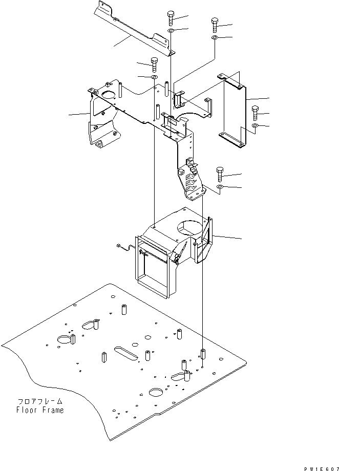 DUCT,(SEE FIG. Y1979-41A1) (21N-979-3230) KOMATSU