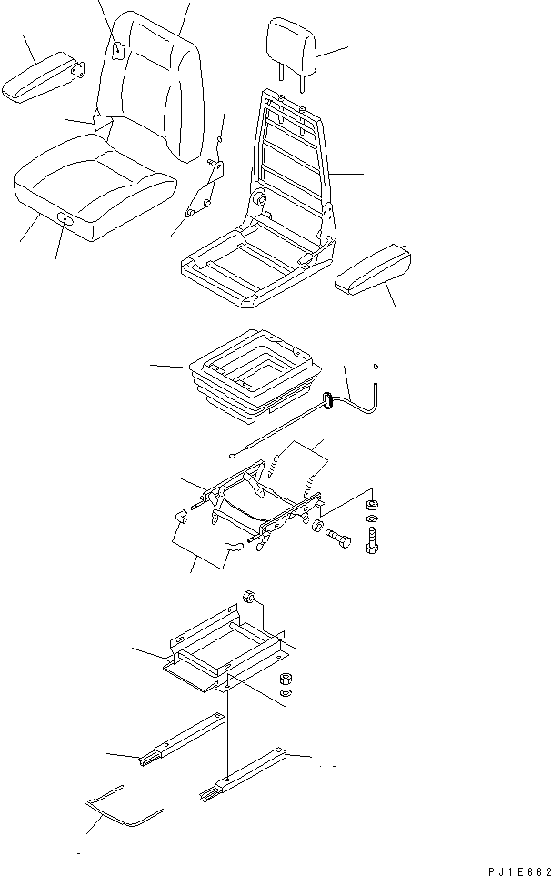 COVER KIT,SUSPENSION AS164960 KOMATSU