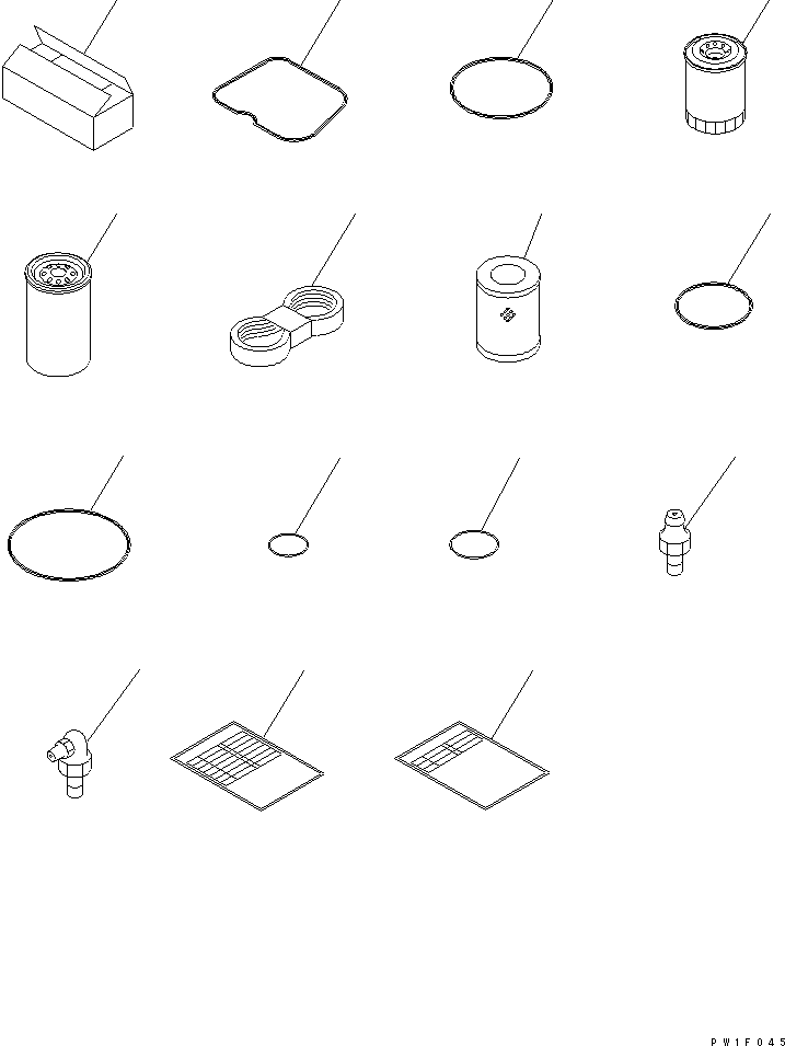 SPARE PARTS TAB 22U-98-21110 KOMATSU