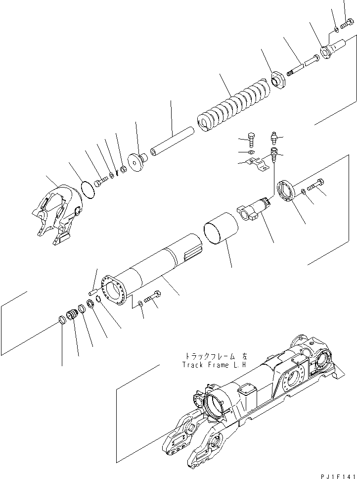 Группа цилиндра 195-30-01150 KOMATSU